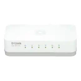 dlinkgo 5-Port Fast Ethernet Easy Desktop Switch - Commutateur - 5 x 10 - 100 - de bureau (GO-SW-5E)_1